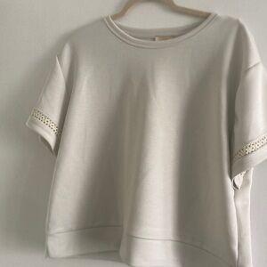 Elegant White Women's Top by Elie Tahari, XLarge